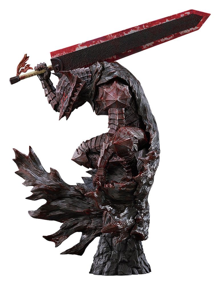 Berserk Pop Up Parade PVC Figur Guts (Berserker Armor): Bloody Paint Ver. L Size 28 cm Image 1