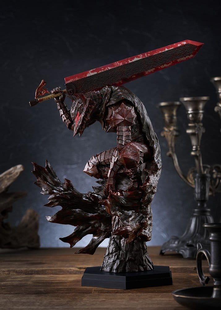 Berserk Pop Up Parade PVC Figur Guts (Berserker Armor): Bloody Paint Ver. L Size 28 cm Image 2
