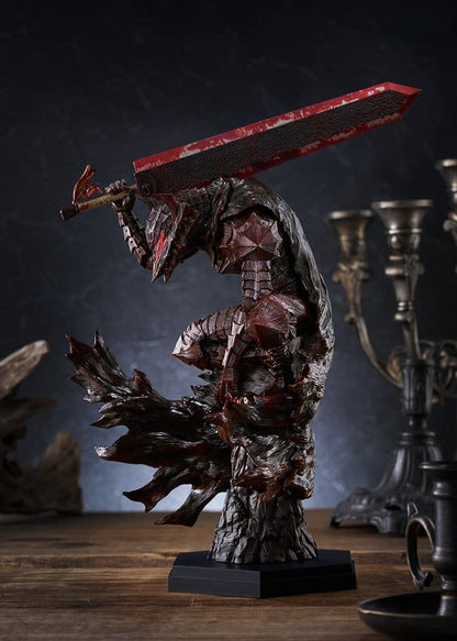 Berserk Pop Up Parade PVC Figur Guts (Berserker Armor): Bloody Paint Ver. L Size 28 cm Image 2