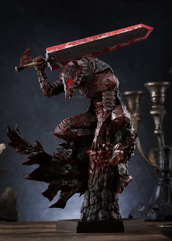 Berserk Pop Up Parade PVC Figur Guts (Berserker Armor): Bloody Paint Ver. L Size 28 cm Image 3