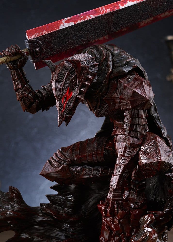 Berserk Pop Up Parade PVC Figur Guts (Berserker Armor): Bloody Paint Ver. L Size 28 cm Image 5