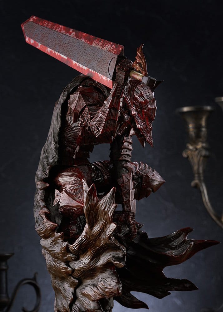 Berserk Pop Up Parade PVC Figur Guts (Berserker Armor): Bloody Paint Ver. L Size 28 cm Image 6