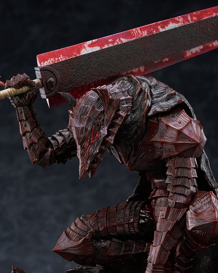 Berserk Pop Up Parade PVC Figur Guts (Berserker Armor): Bloody Paint Ver. L Size 28 cm Image 10