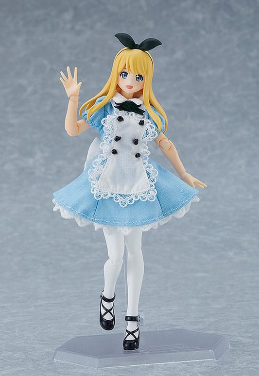 Original Character Figma Actionfigur Female Body (Alice) with Dress and Apron Outfit 13 cm Image 2