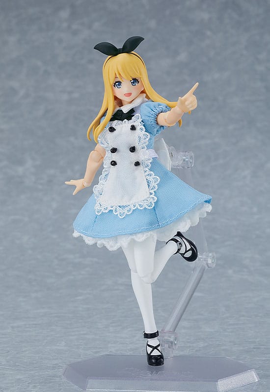 Original Character Figma Actionfigur Female Body (Alice) with Dress and Apron Outfit 13 cm Image 3