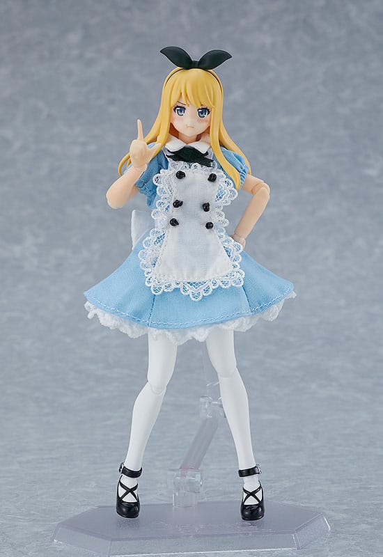 Original Character Figma Actionfigur Female Body (Alice) with Dress and Apron Outfit 13 cm Image 5