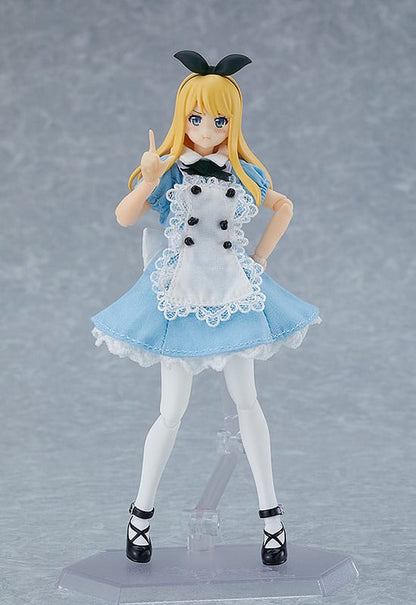 Original Character Figma Actionfigur Female Body (Alice) with Dress and Apron Outfit 13 cm Image 5