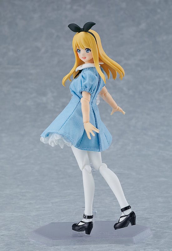 Original Character Figma Actionfigur Female Body (Alice) with Dress and Apron Outfit 13 cm Image 7