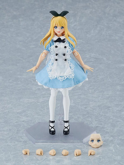 Original Character Figma Actionfigur Female Body (Alice) with Dress and Apron Outfit 13 cm Image 10
