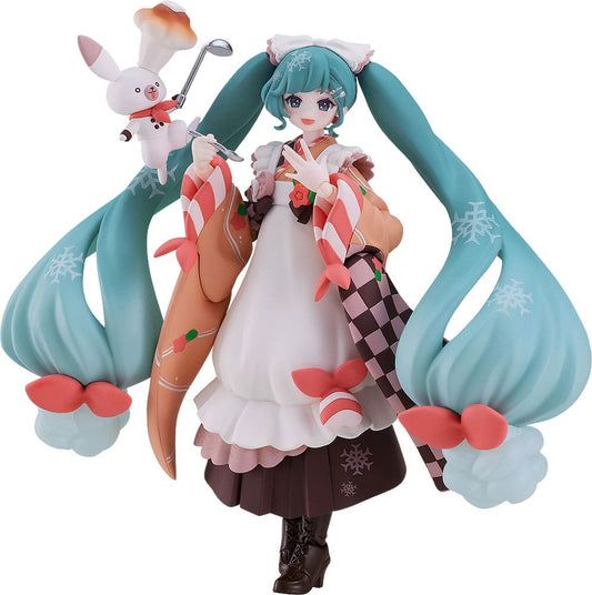 Character Vocal Series 01: Hatsune Miku Figma Actionfigur Snow Miku: Winter Delicacy Ver. 14 cm Image 1