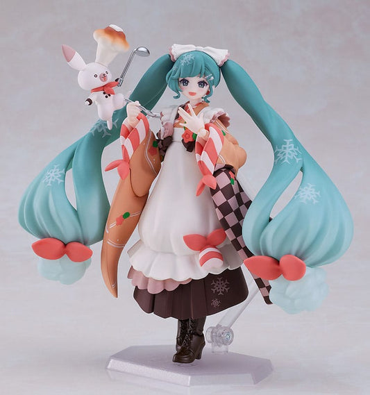 Character Vocal Series 01: Hatsune Miku Figma Actionfigur Snow Miku: Winter Delicacy Ver. 14 cm Image 2