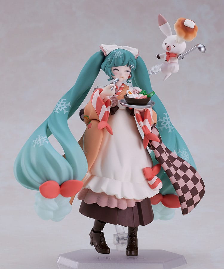 Character Vocal Series 01: Hatsune Miku Figma Actionfigur Snow Miku: Winter Delicacy Ver. 14 cm Image 3