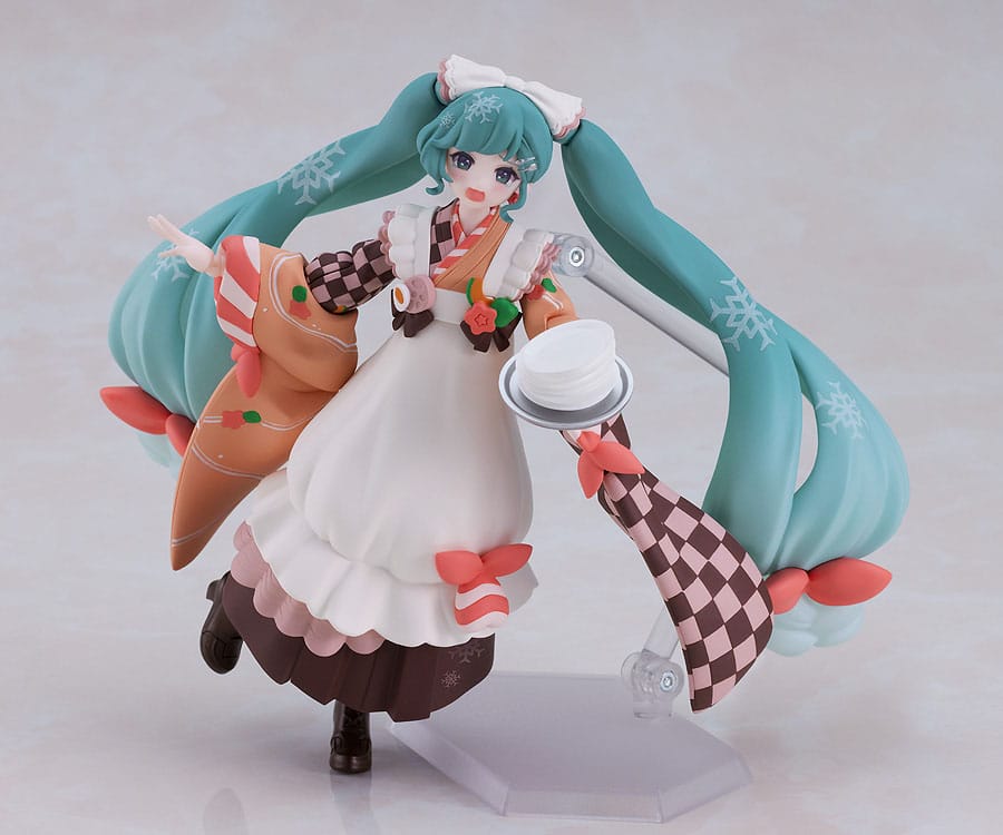 Character Vocal Series 01: Hatsune Miku Figma Actionfigur Snow Miku: Winter Delicacy Ver. 14 cm Image 4