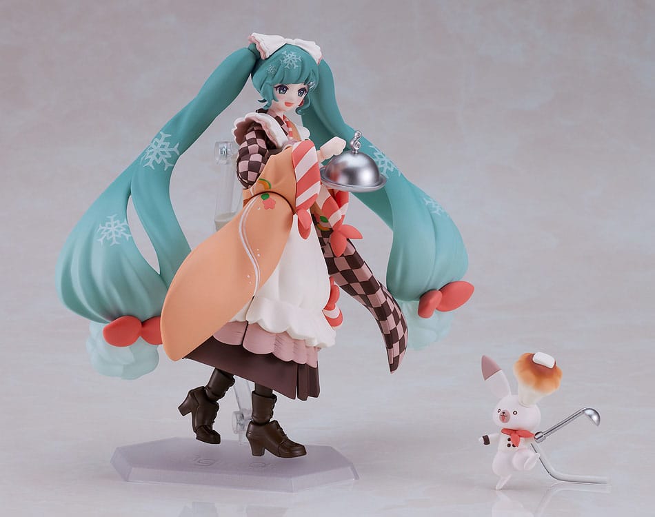 Character Vocal Series 01: Hatsune Miku Figma Actionfigur Snow Miku: Winter Delicacy Ver. 14 cm Image 5