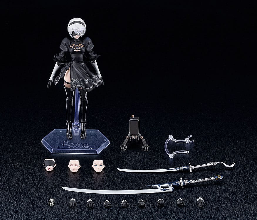 Nier:Automata Ver1.1a Figma Actionfigur 2B (YoRHa No.2 Type B) 16 cm Image 7