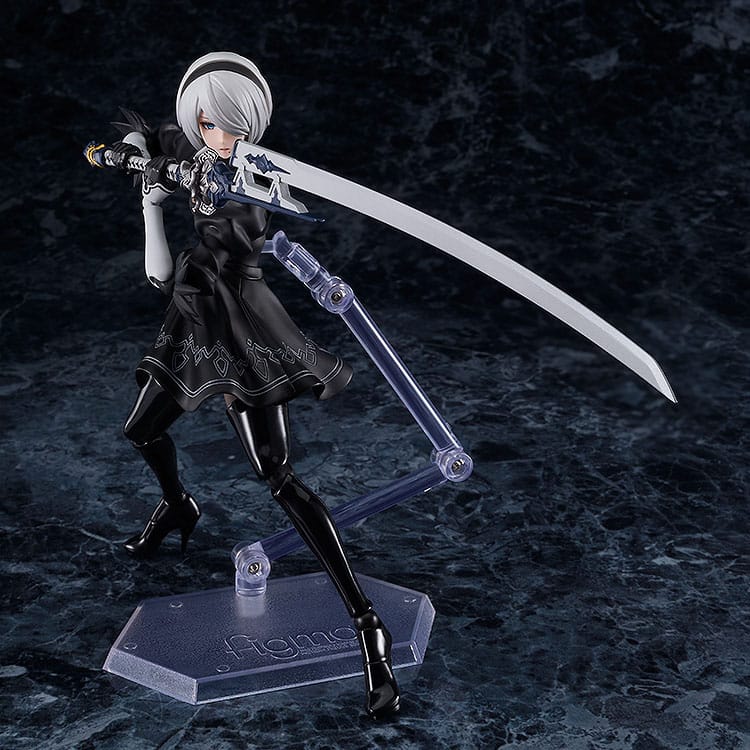Nier:Automata Ver1.1a Figma Actionfigur 2B (YoRHa No.2 Type B) 16 cm Image 9
