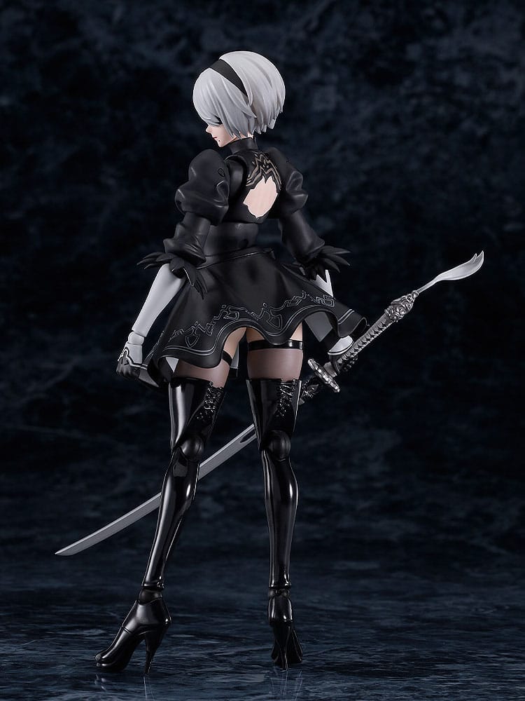 Nier:Automata Ver1.1a Figma Actionfigur 2B (YoRHa No.2 Type B) 16 cm Image 10