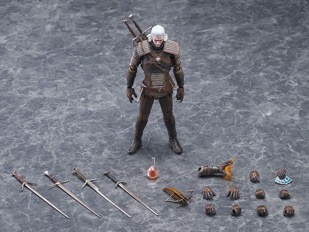 The Witcher 3: Wild Hunt Figma Actionfigur Geralt 16 cm Image 6