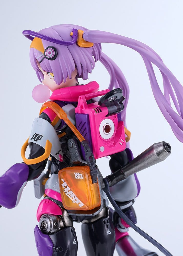 Shojo-Hatsudoki Motored Cyborg Runner Actionfigur SSX-155c Pop Tracker 18 cm Image 11