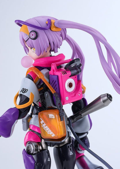 Shojo-Hatsudoki Motored Cyborg Runner Actionfigur SSX-155c Pop Tracker 18 cm Image 11