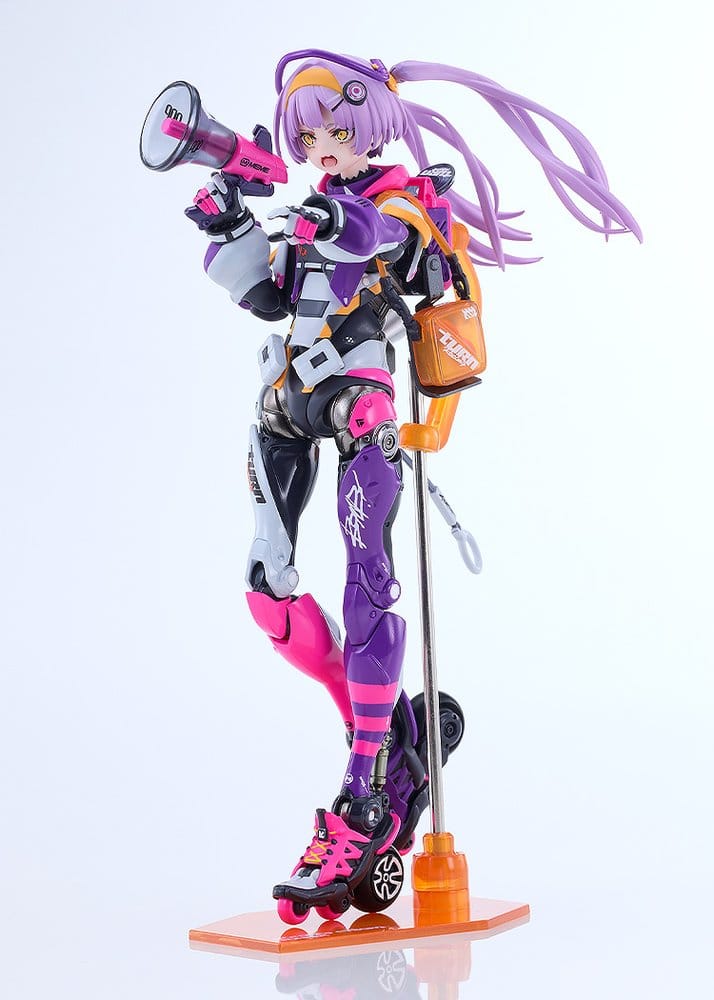 Shojo-Hatsudoki Motored Cyborg Runner Actionfigur SSX-155c Pop Tracker 18 cm Image 13