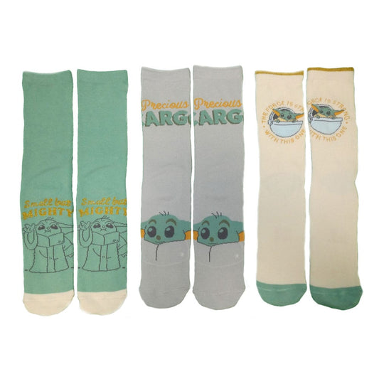 Star Wars The Mandalorian Socken 3er-Pack Grogu L-XL Image 1