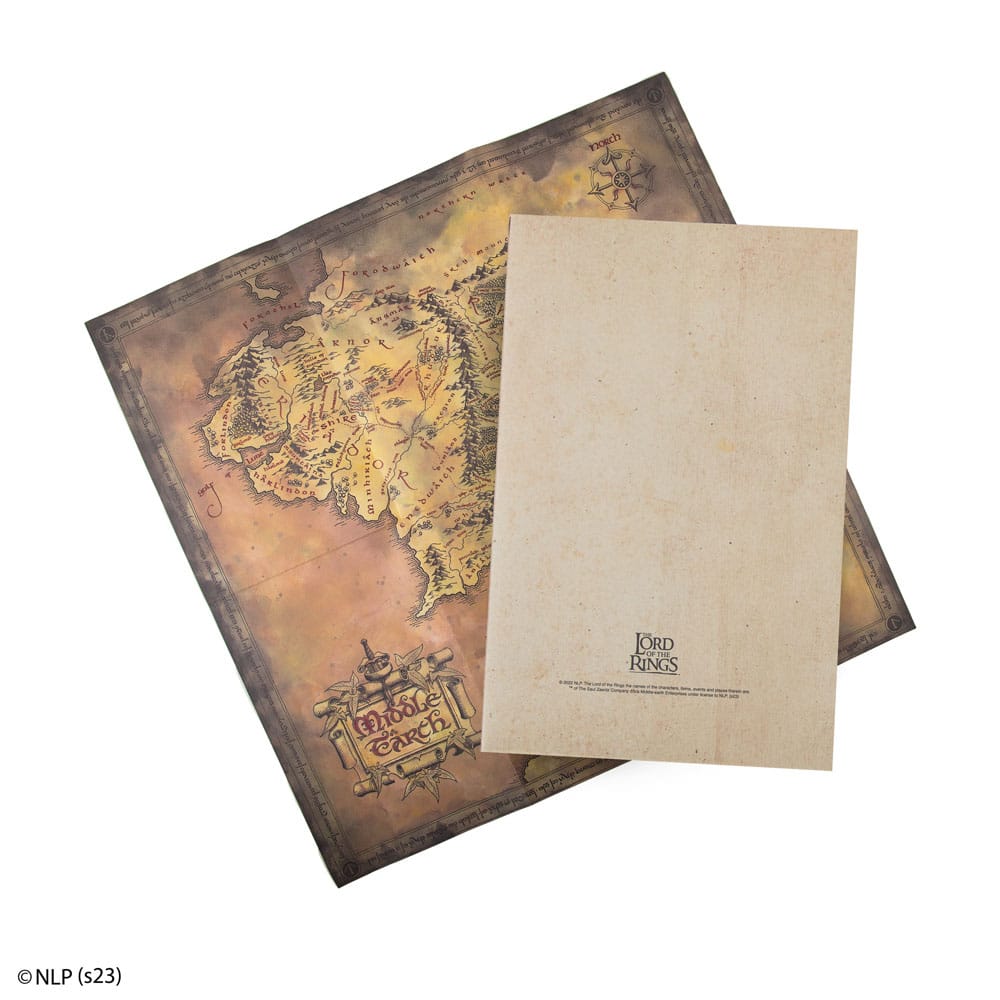 Herr der Ringe Notizbuch Map of Middle Earth Image 8