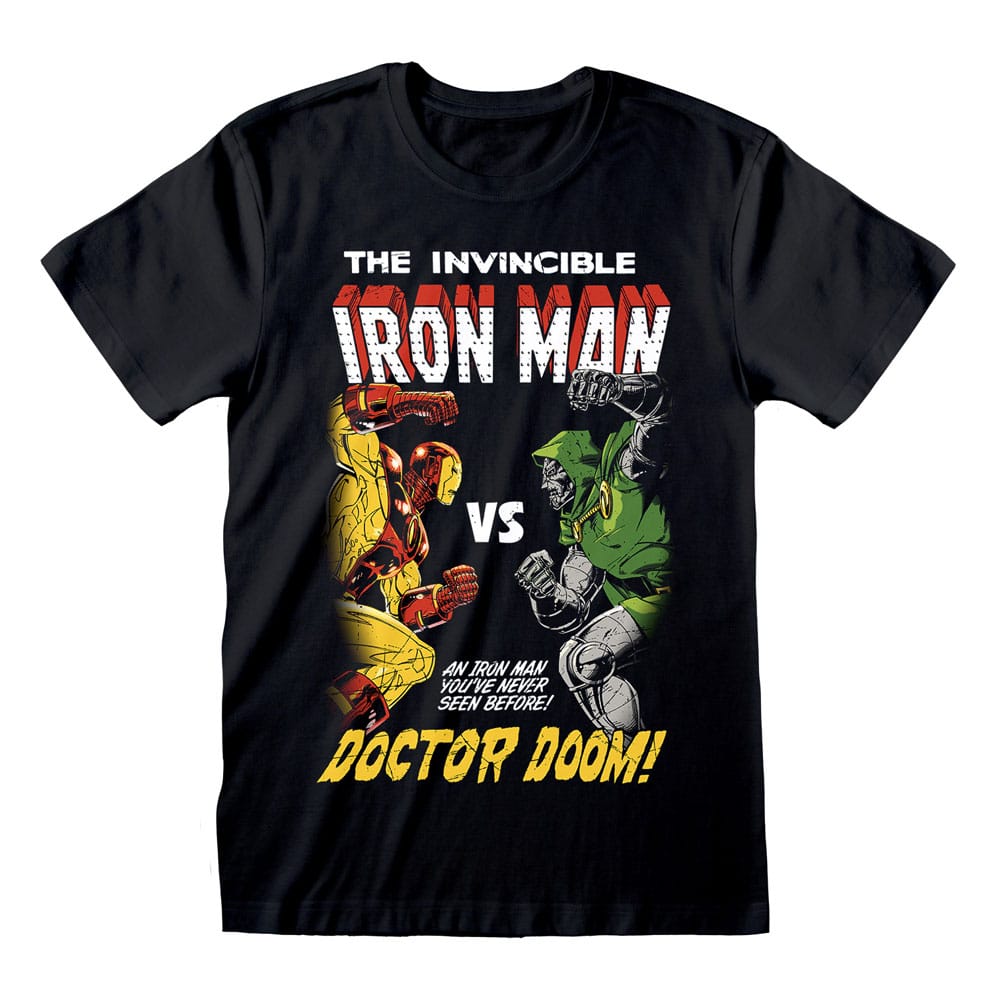 Marvel T-Shirt Iron Man vs Doom Größe M Image