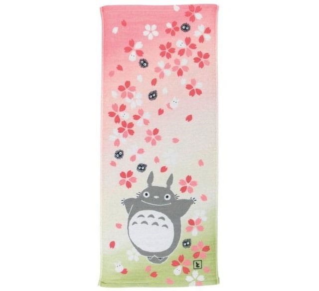 Mein Nachbar Totoro Imabari Handtuch Totoro Hanafubuki 34 x 80 cm Image