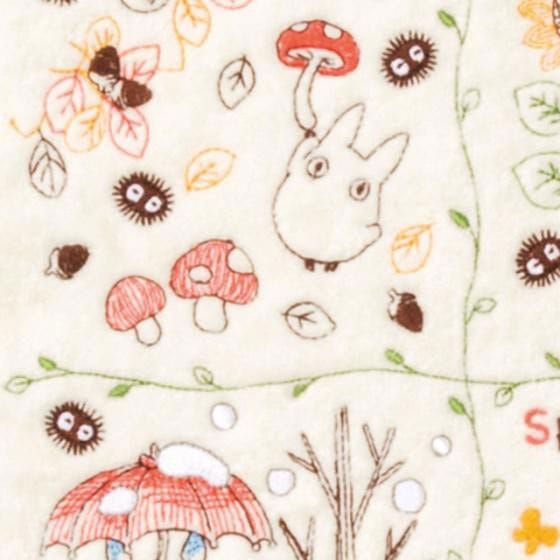 Mein Nachbar Totoro Mini-Handtuch Towel Wreath of Nuts 25 x 25 cm Image