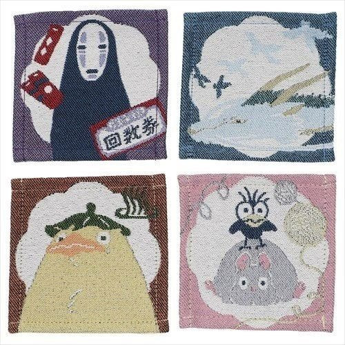 Chihiros Reise ins Zauberland Untersetzer 4er-Pack Characters Image