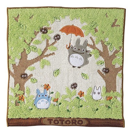 Mein Nachbar Totoro Mini-Handtuch Shade of the Tree 25 x 25 cm Image