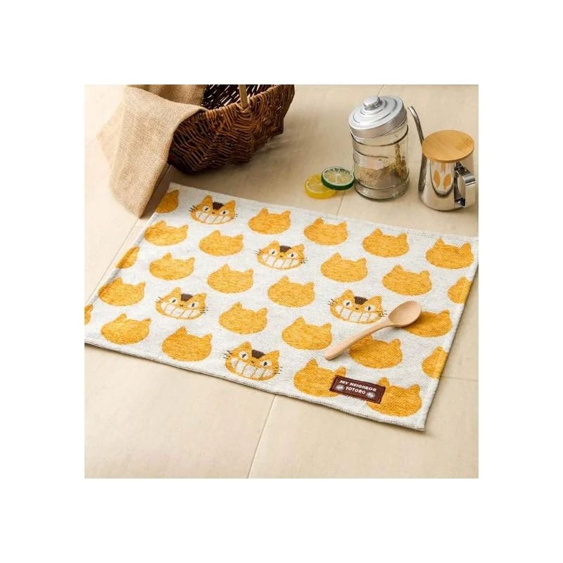 Mein Nachbar Totoro Lunch Platzdeckchen Catbus Silhouette Image 3