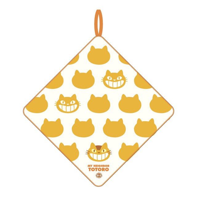 Mein Nachbar Totoro Mini-Handtuch Catbus Silhouette 33 x 33 cm Image