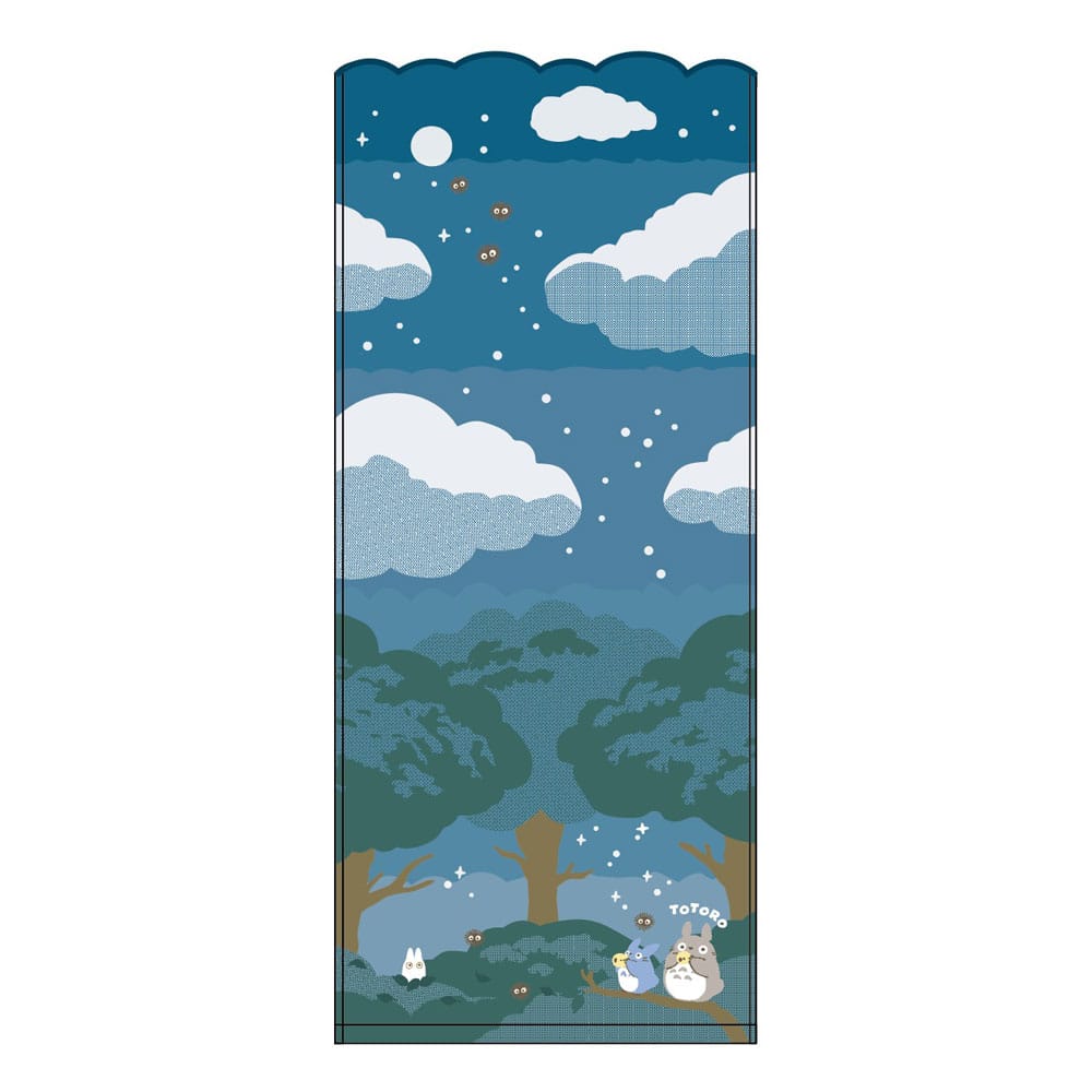 Mein Nachbar Totoro Handtuch Under the moon 34 x 80 cm Image