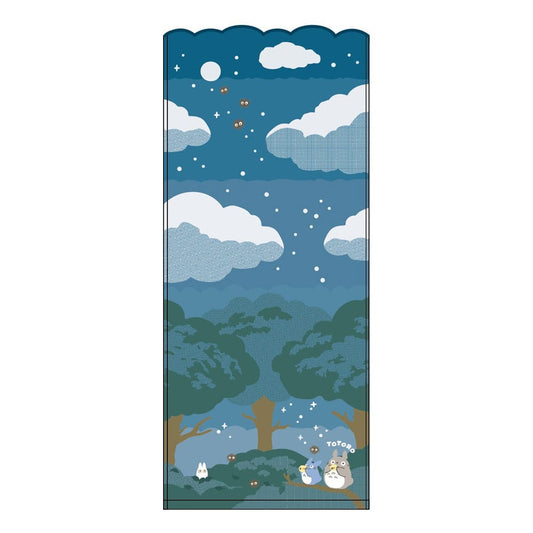 Mein Nachbar Totoro Handtuch Under the moon 34 x 80 cm Image
