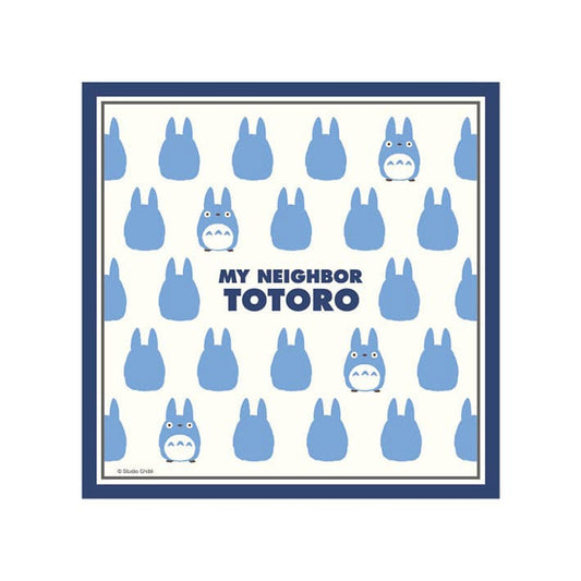 Mein Nachbar Totoro Taschentuch Totoro Silhouette Blue 43 x 43 cm Image