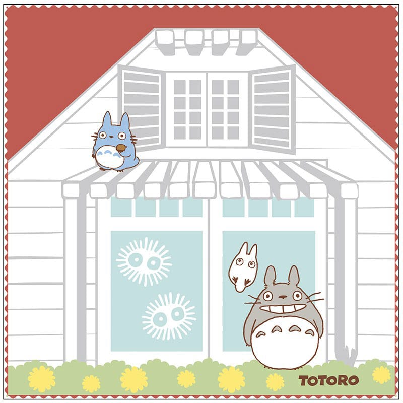 Studio Ghibli Mini-Handtuch Mein Nachbar Totoro Satsuki & Mei's House 25 x 25 cm Image