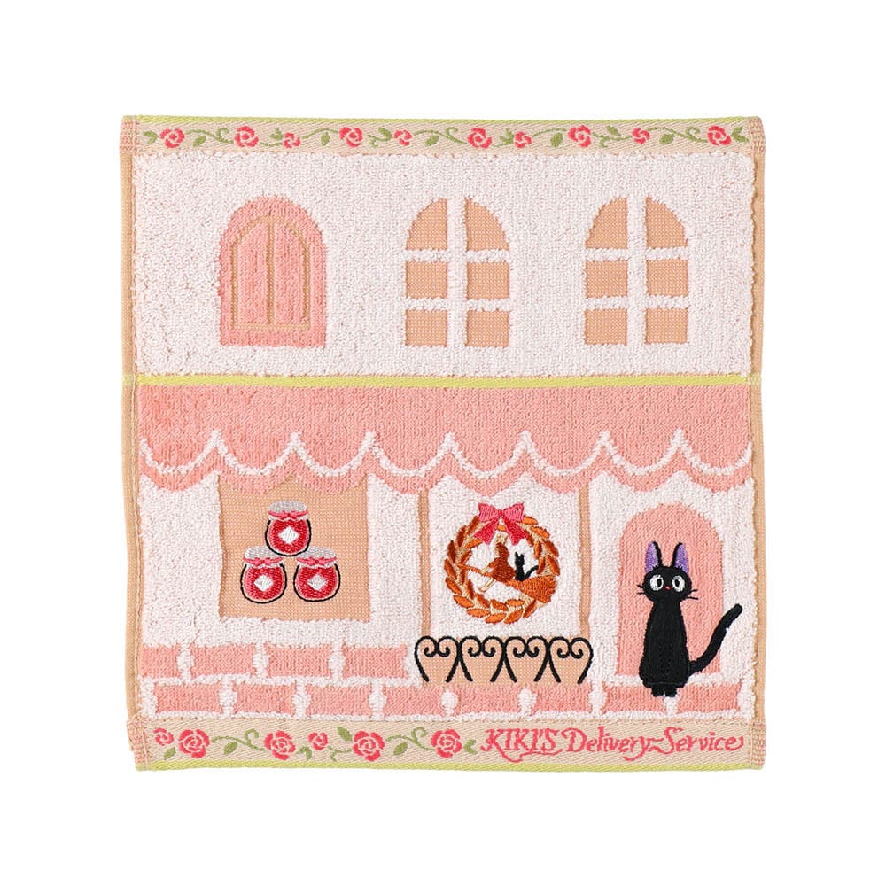 Kikis kleiner Lieferservice Mini-Handtuch Jiji Street corner 25 x 25 cm Image