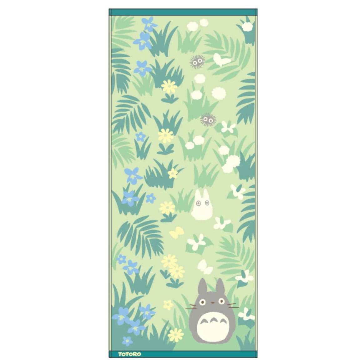 Mein Nachbar Totoro Handtuch Totoro & Butterfly 34 x 80 cm Image