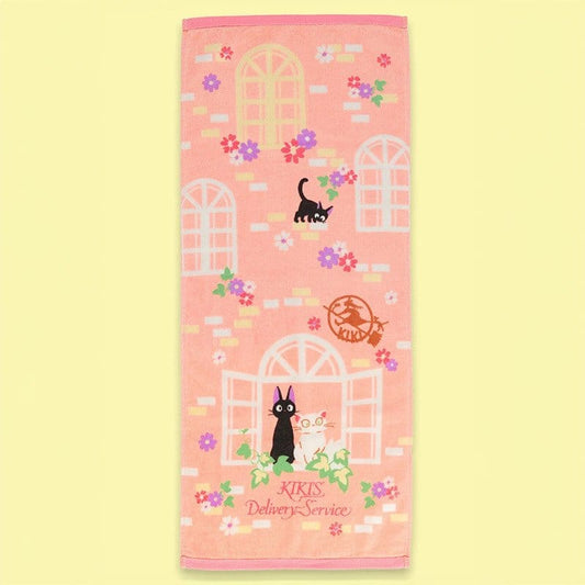 Kiki´s kleiner Lieferservice Natsu Handtuch Sweet Pink Jiji 34 x 80 cm Image