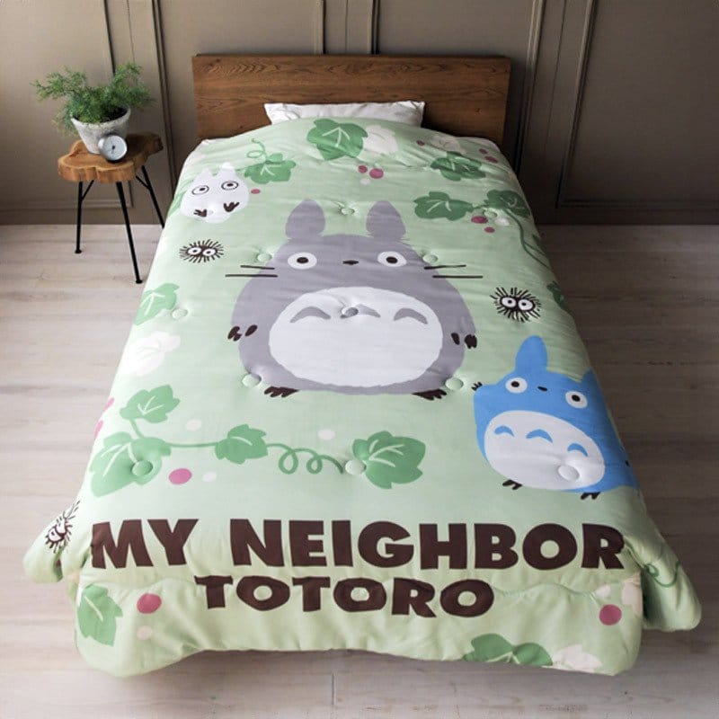 Mein Nachbar Totoro Natsu Bettwäsche Totoro Green Leaf Image