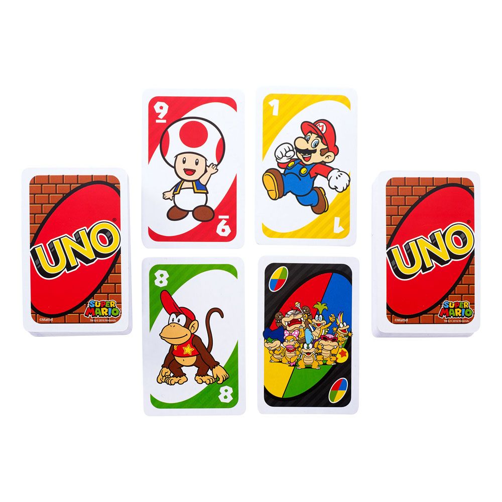 Super Mario Kartenspiel UNO Image 3
