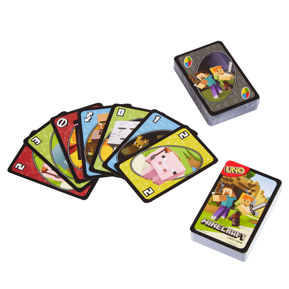 Minecraft UNO Kartenspiel Image 2