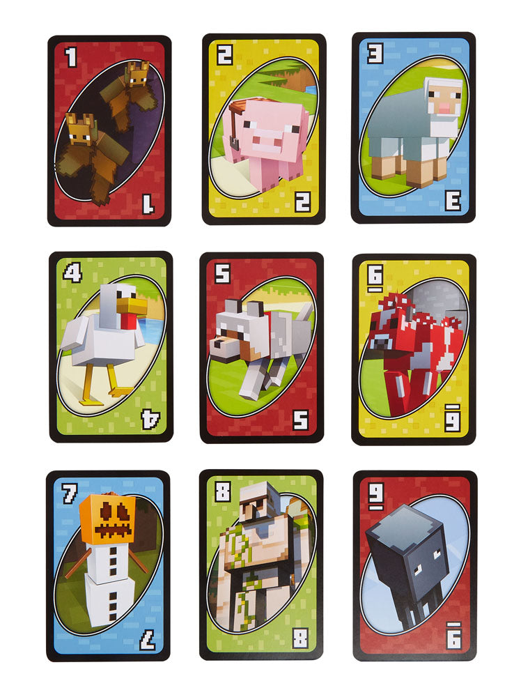 Minecraft UNO Kartenspiel Image 4