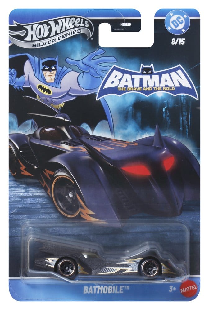Batman Hot Wheels Silver Series Die-Cast Fahrzeuge 1/64 979T Sortiment (24) Image 8