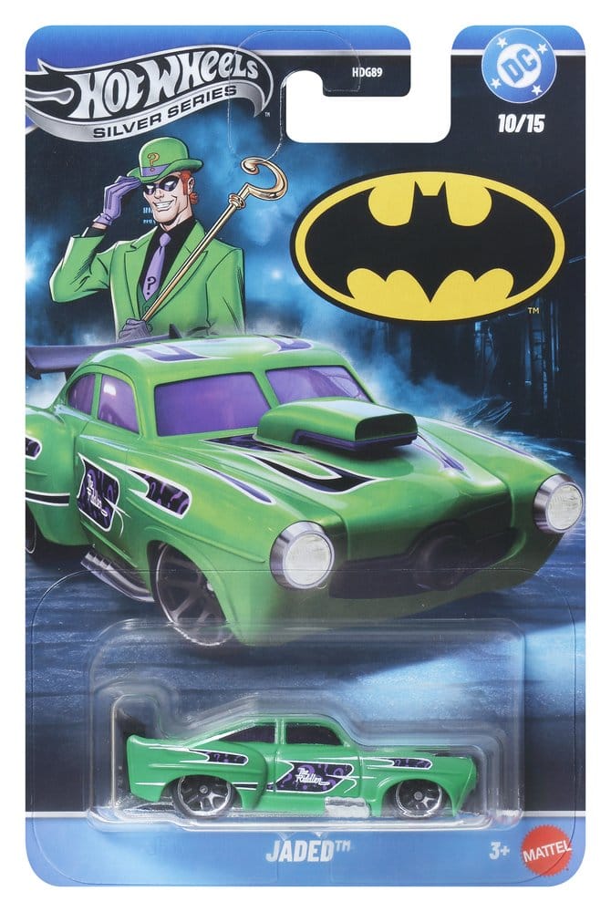 Batman Hot Wheels Silver Series Die-Cast Fahrzeuge 1/64 979T Sortiment (24) Image 13