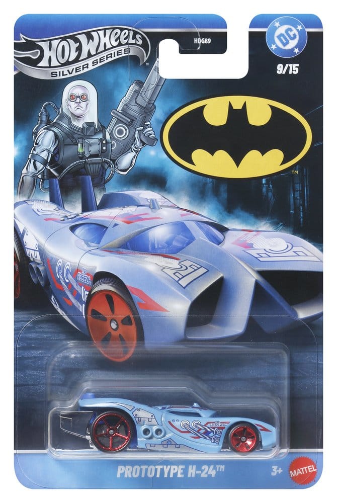 Batman Hot Wheels Silver Series Die-Cast Fahrzeuge 1/64 979T Sortiment (24) Image 18