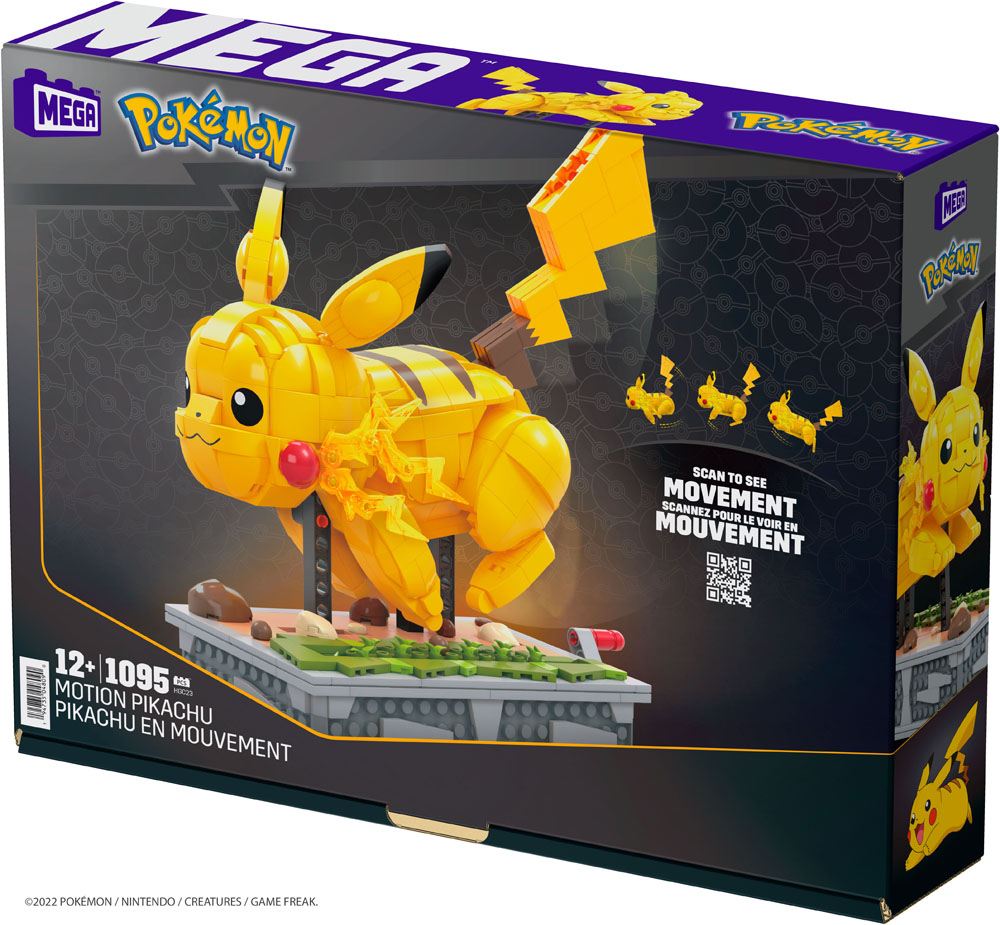 Pokémon Mega Construx Bauset Motion Pikachu Image 6