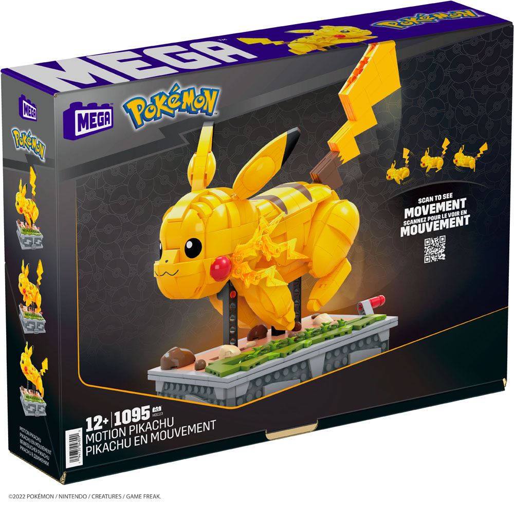 Pokémon Mega Construx Bauset Motion Pikachu Image 7
